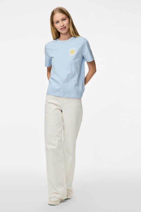 Pieces pctamera ss printed t-shirt jrs bc